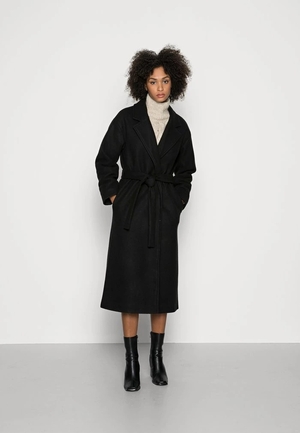 Manteau ANNA FIELD Anna Field Belted Coat Noir Femme | PFV-9648847